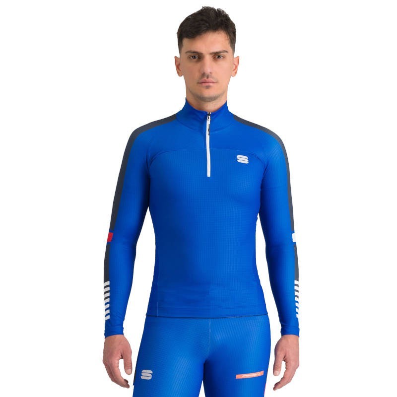 Sportful Apex Race Jersey 2024 lys blå / galakseblå Sportful Apex Race Jersey 2024 lys blå / galakseblå